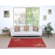 Vintage Hand-Knotted Chinese Art Deco Design Red Area Rug Vintage Hand-Knotted Chinese Art Deco Design Red Area Rug