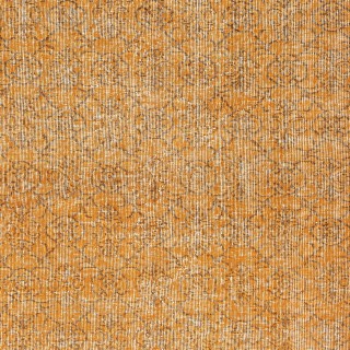 Vintage Handmade Turkish Wool Area Rug Overdyed in Orange for Modern Home and Office