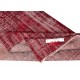 Distressed Red Overdyed Handmade Wool Rug. Vintage Turkish Area Rug for Living Room Distressed Red Overdyed Handmade Wool Rug. Vintage Turkish Area Rug for Living Room