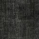 Vintage Wool Area Rug Overdyed in Black for Modern Interiors. Hand-knotted in Turkey Vintage Wool Area Rug Overdyed in Black for Modern Interiors. Hand-knotted in Turkey