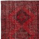 Red Runner Rug for Hallway. Vintage Corridor Rug. Handmade Stair Rug. Kitchen Runner Red Runner Rug for Hallway. Vintage Corridor Rug. Handmade Stair Rug. Kitchen Runner