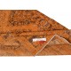 Orange Runner Rug for Hallway. Vintage Handmade Corridor. Kitchen Runner Carpet. Stair Rug