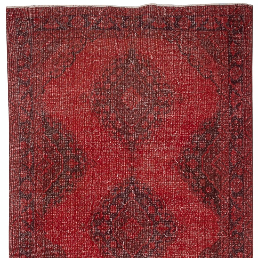 Red Runner Rug for Hallway. Vintage Handmade Corridor. Kitchen Runner Carpet. Stair Rug Red Runner Rug for Hallway. Vintage Handmade Corridor. Kitchen Runner Carpet. Stair Rug