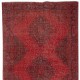 Red Runner Rug for Hallway. Vintage Handmade Corridor. Kitchen Runner Carpet. Stair Rug Red Runner Rug for Hallway. Vintage Handmade Corridor. Kitchen Runner Carpet. Stair Rug