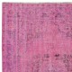 Pink Vintage Area Rug for Modern Home and Office. Handknotted and Handwoven in Turkey Pink Vintage Area Rug for Modern Home and Office. Handknotted and Handwoven in Turkey
