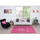 Distressed Pink Vintage Rug for Modern Home and Office. Handknotted and Handwoven in Turkey Distressed Pink Vintage Rug for Modern Home and Office. Handknotted and Handwoven in Turkey