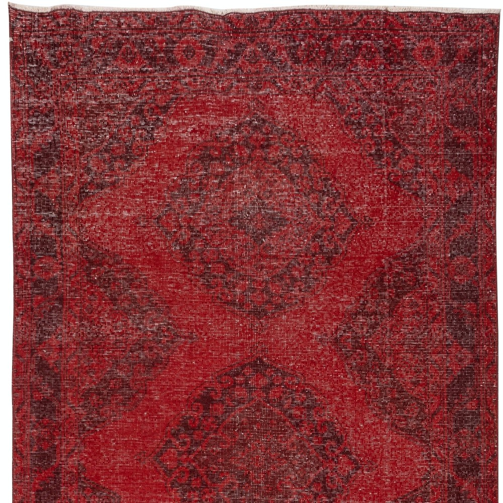 Red Runner Rug for Hallway. Vintage Handmade Corridor. Kitchen Runner Carpet. Stair Rug Red Runner Rug for Hallway. Vintage Handmade Corridor. Kitchen Runner Carpet. Stair Rug