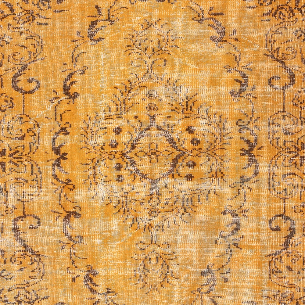 Orange Handmade Turkish Area Rug for Living Room, Entrance, Bedroom, Dining Room & Kids Room Orange Handmade Turkish Area Rug for Living Room, Entrance, Bedroom, Dining Room & Kids Room