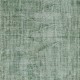 Vintage Wool Area Rug Overdyed in Green for Contemporary Interiors. Hand-knotted in Turkey Vintage Wool Area Rug Overdyed in Green for Contemporary Interiors. Hand-knotted in Turkey