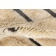 Handmade Moroccan style Tulu Rug Made of Natural Un-Dyed Wool, Beige Color Modern Hand Knotted Carpet with Fringe Handmade Moroccan style Tulu Rug Made of Natural Un-Dyed Wool, Beige Color Modern Hand Knotted Carpet with Fringe