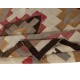 Mid-Century Navajo Rug, Crystal Style, Handwoven Wool, Natural and Earth Tones, Circa 1940–1955 Mid-Century Navajo Rug, Crystal Style, Handwoven Wool, Natural and Earth Tones, Circa 1940–1955