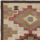 Mid-Century Navajo Rug, Crystal Style, Handwoven Wool, Natural and Earth Tones, Circa 1940–1955 Mid-Century Navajo Rug, Crystal Style, Handwoven Wool, Natural and Earth Tones, Circa 1940–1955