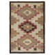 Mid-Century Navajo Rug, Crystal Style, Handwoven Wool, Natural and Earth Tones, Circa 1940–1955 Mid-Century Navajo Rug, Crystal Style, Handwoven Wool, Natural and Earth Tones, Circa 1940–1955