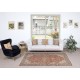 Handmade Turkish Vintage Rug. Traditional Wool Area Carpet for Living Room or Bedroom