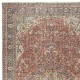 Handmade Turkish Vintage Rug. Traditional Wool Area Carpet for Living Room or Bedroom