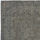 Gray Redyed Vintage Turkish Area Rug. Handmade Wool Carpet for Modern Interiors Gray Redyed Vintage Turkish Area Rug. Handmade Wool Carpet for Modern Interiors