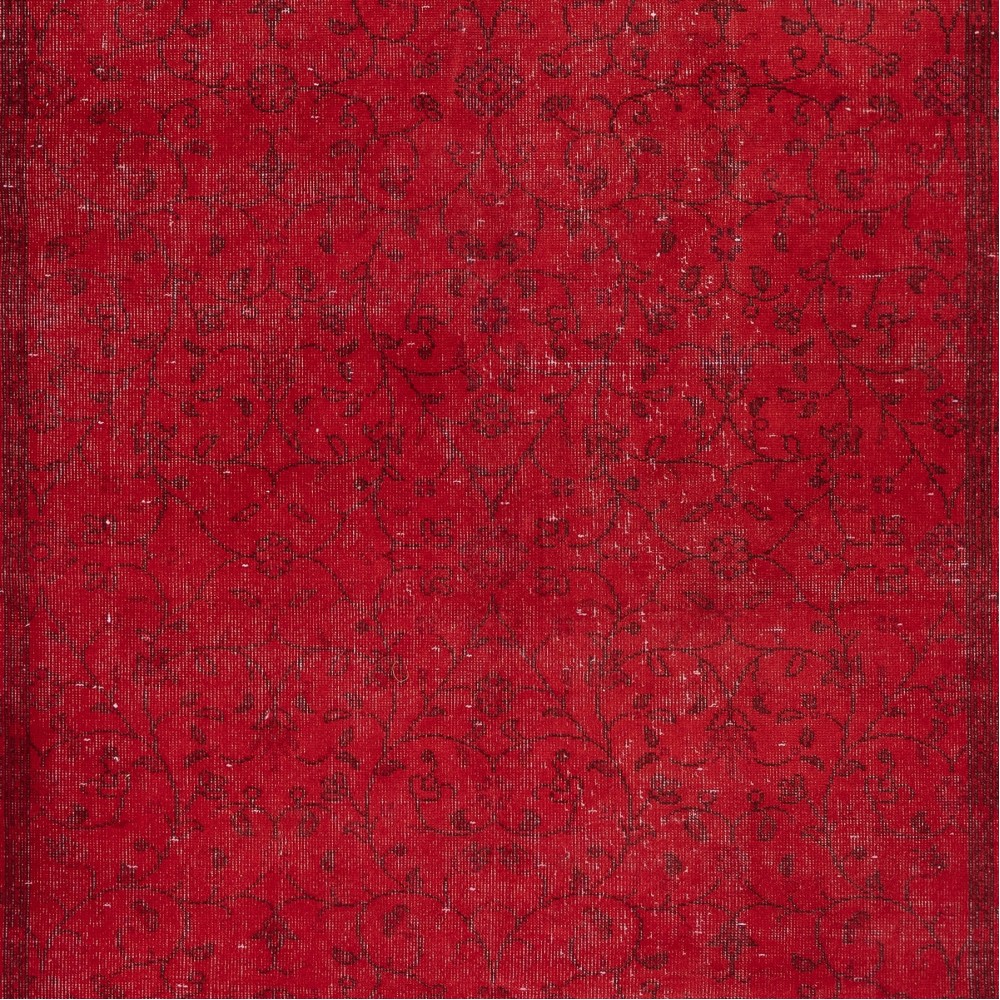 Red Handmade Turkish Area Rug for Living Room, Entrance, Bedroom, Dining Room & Kids Room Red Handmade Turkish Area Rug for Living Room, Entrance, Bedroom, Dining Room & Kids Room