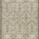 Vintage Floral Design Wool Rug. Beige Handmade Turkish Area Rug for Farmhouse Decor Vintage Floral Design Wool Rug. Beige Handmade Turkish Area Rug for Farmhouse Decor