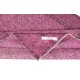 Handmade Turkish Wool Area Rug. Vintage Overdyed Pink Rug for Modern Home Handmade Turkish Wool Area Rug. Vintage Overdyed Pink Rug for Modern Home