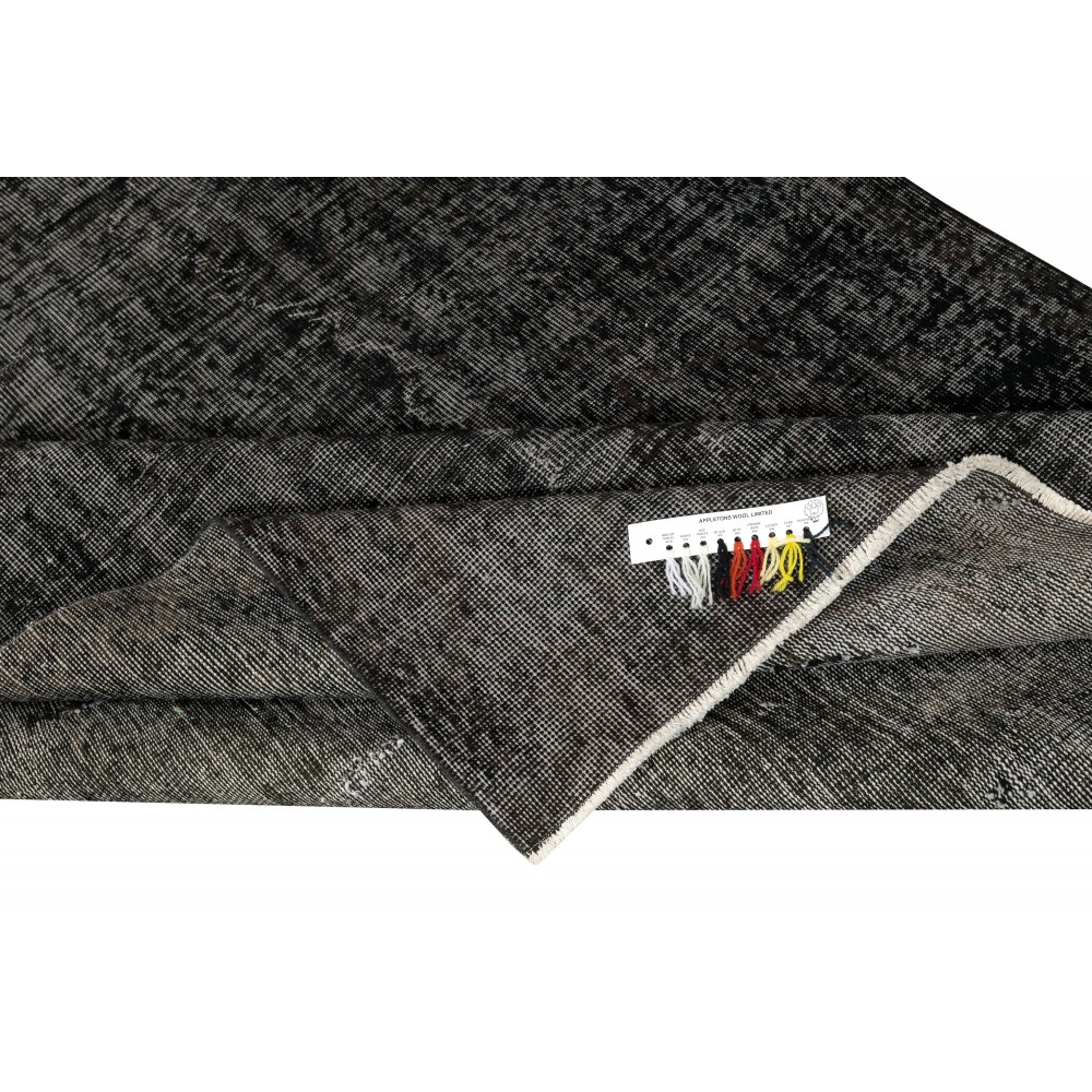 Black Handmade Turkish Area Rug for Living Room, Entrance, Bedroom, Dining Room & Kids Room Black Handmade Turkish Area Rug for Living Room, Entrance, Bedroom, Dining Room & Kids Room