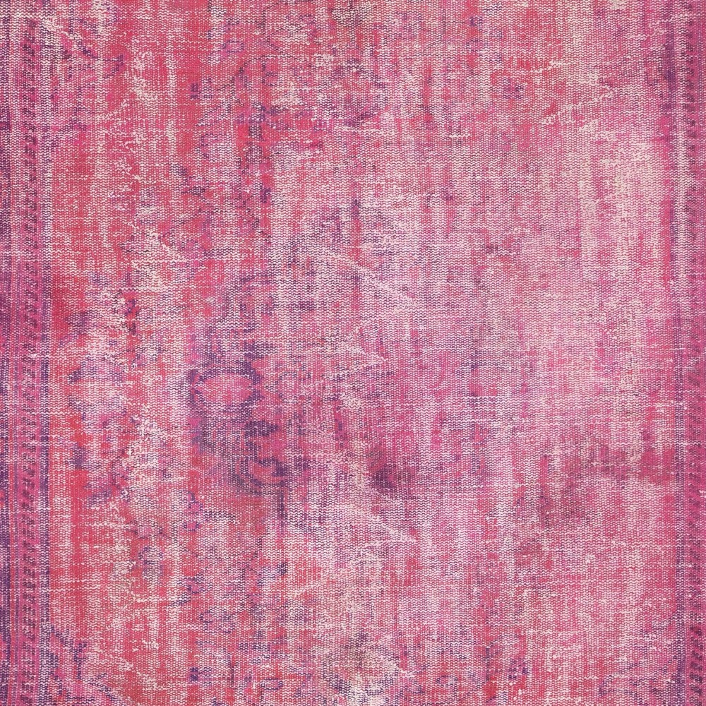 Distressed Pink Turkish Rug for Modern Interiors. Vintage Handmade Wool Area Rug Distressed Pink Turkish Rug for Modern Interiors. Vintage Handmade Wool Area Rug