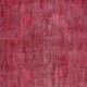 Red Overdyed Handmade Wool Rug. Vintage Turkish Area Rug for Living Room Red Overdyed Handmade Wool Rug. Vintage Turkish Area Rug for Living Room