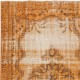 Vintage Orange Wool Area Rug. Handmade Turkish Rug for Contemporary Spaces Vintage Orange Wool Area Rug. Handmade Turkish Rug for Contemporary Spaces