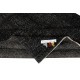 Plain Black Overdyed Area Rug, Handknotted and Handwoven in Turkey Plain Black Overdyed Area Rug, Handknotted and Handwoven in Turkey
