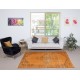 Orange Handmade Turkish Area Rug for Living Room, Entrance, Bedroom, Dining Room & Kids Room Orange Handmade Turkish Area Rug for Living Room, Entrance, Bedroom, Dining Room & Kids Room