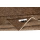 Modern Brown Turkish Rug for Bedroom. Vintage Handmade Wool Area Rug for Living Room Modern Brown Turkish Rug for Bedroom. Vintage Handmade Wool Area Rug for Living Room