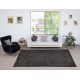 Gray Overdyed Vintage Turkish Area Rug. Hand-Woven and Hand-Knotted Wool Carpet for Modern Interiors Gray Overdyed Vintage Turkish Area Rug. Hand-Woven and Hand-Knotted Wool Carpet for Modern Interiors
