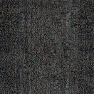 Gray Overdyed Vintage Turkish Area Rug. Hand-Woven and Hand-Knotted Wool Carpet for Modern Interiors