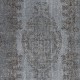 Gray Overdyed Area Rug, Handknotted and Handwoven in Turkey Gray Overdyed Area Rug, Handknotted and Handwoven in Turkey