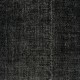 Handmade Turkish Wool Area Rug. Vintage Overdyed Black Rug for Modern Home Handmade Turkish Wool Area Rug. Vintage Overdyed Black Rug for Modern Home