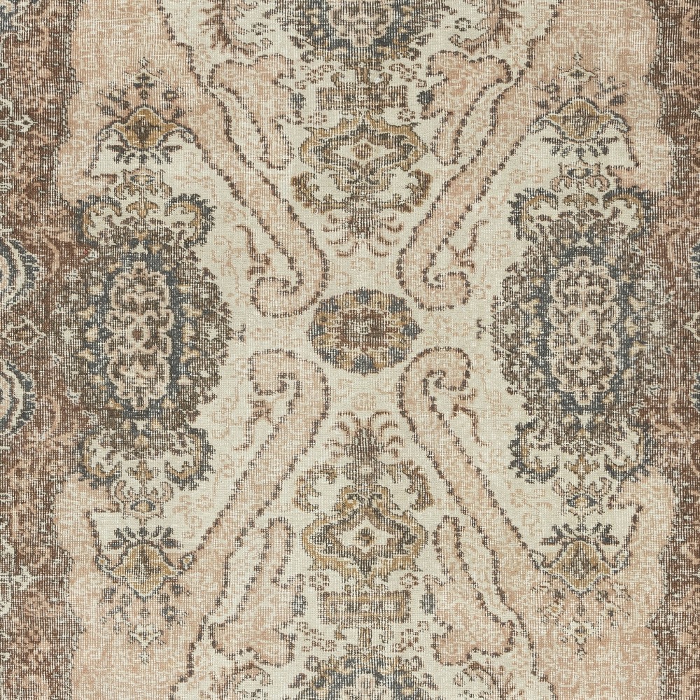 Vintage Hand-Knotted Wool Rug. Turkish Area Carpet for Farmhouse, Cottage, or Country House Vintage Hand-Knotted Wool Rug. Turkish Area Carpet for Farmhouse, Cottage, or Country House