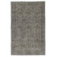 Gray Overdyed Area Rug, Handknotted and Handwoven in Turkey Gray Overdyed Area Rug, Handknotted and Handwoven in Turkey