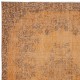 Orange Redyed Vintage Area Rug for Modern Interiors. Handknotted and Handwoven in Turkey Orange Redyed Vintage Area Rug for Modern Interiors. Handknotted and Handwoven in Turkey