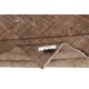 Overdyed Brown Wool Rug. Handmade Turkish Vintage Area Rug for Living Room