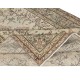 Handmade Vintage Turkish Area Rug. Medallion Design Beige Carpet for Rustic or Country Style Home Handmade Vintage Turkish Area Rug. Medallion Design Beige Carpet for Rustic or Country Style Home
