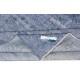 Handmade Turkish Wool Area Rug. Vintage Overdyed Blue Rug for Modern Home Handmade Turkish Wool Area Rug. Vintage Overdyed Blue Rug for Modern Home