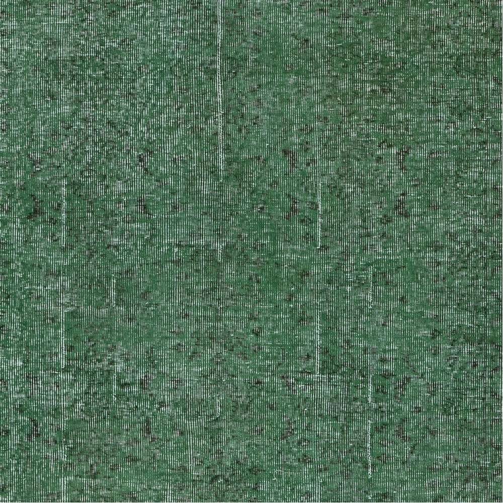 Vintage Handmade Turkish Wool Rug. Overdyed Green for Modern Home & Office Vintage Handmade Turkish Wool Rug. Overdyed Green for Modern Home & Office
