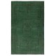 Green Overdyed Vintage Turkish Area Rug. Hand-Woven and Hand-Knotted Wool Carpet for Modern Interiors Green Overdyed Vintage Turkish Area Rug. Hand-Woven and Hand-Knotted Wool Carpet for Modern Interiors