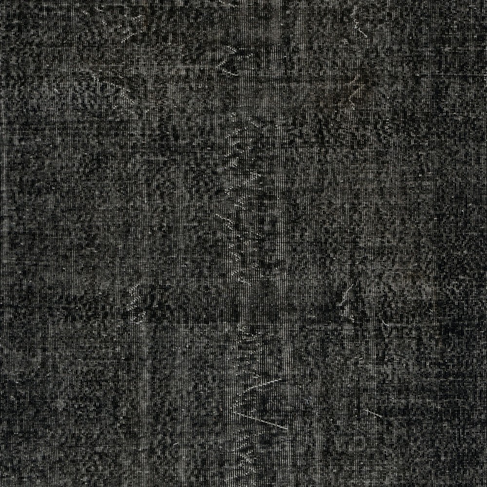 Modern Black Turkish Rug for Bedroom. Vintage Handmade Wool Area Rug for Living Room Modern Black Turkish Rug for Bedroom. Vintage Handmade Wool Area Rug for Living Room