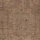 Vintage Wool Area Rug Overdyed in Brown for Modern Interiors. Hand-knotted in Turkey