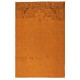 Contemporary Handmade Turkish Wool Area Rug. Vintage Orange Redyed Carpet for Living Room Contemporary Handmade Turkish Wool Area Rug. Vintage Orange Redyed Carpet for Living Room