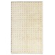 Handmade Tulu Rug Made of Natural Un-Dyed Beige Wool. Modern Hand Knotted Carpet