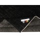 Plain Black Overdyed Area Rug, Handknotted and Handwoven in Turkey Plain Black Overdyed Area Rug, Handknotted and Handwoven in Turkey
