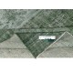 Green Overdyed Vintage Turkish Area Rug. Hand-Woven and Hand-Knotted Wool Carpet for Modern Interiors Green Overdyed Vintage Turkish Area Rug. Hand-Woven and Hand-Knotted Wool Carpet for Modern Interiors