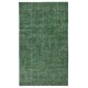 Overdyed Green Wool Rug. Handmade Turkish Vintage Area Rug for Living Room Overdyed Green Wool Rug. Handmade Turkish Vintage Area Rug for Living Room