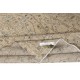 Vintage Turkish Handknotted Wool Rug. Beige Area Carpet for Cozy Farmhouse Interiors